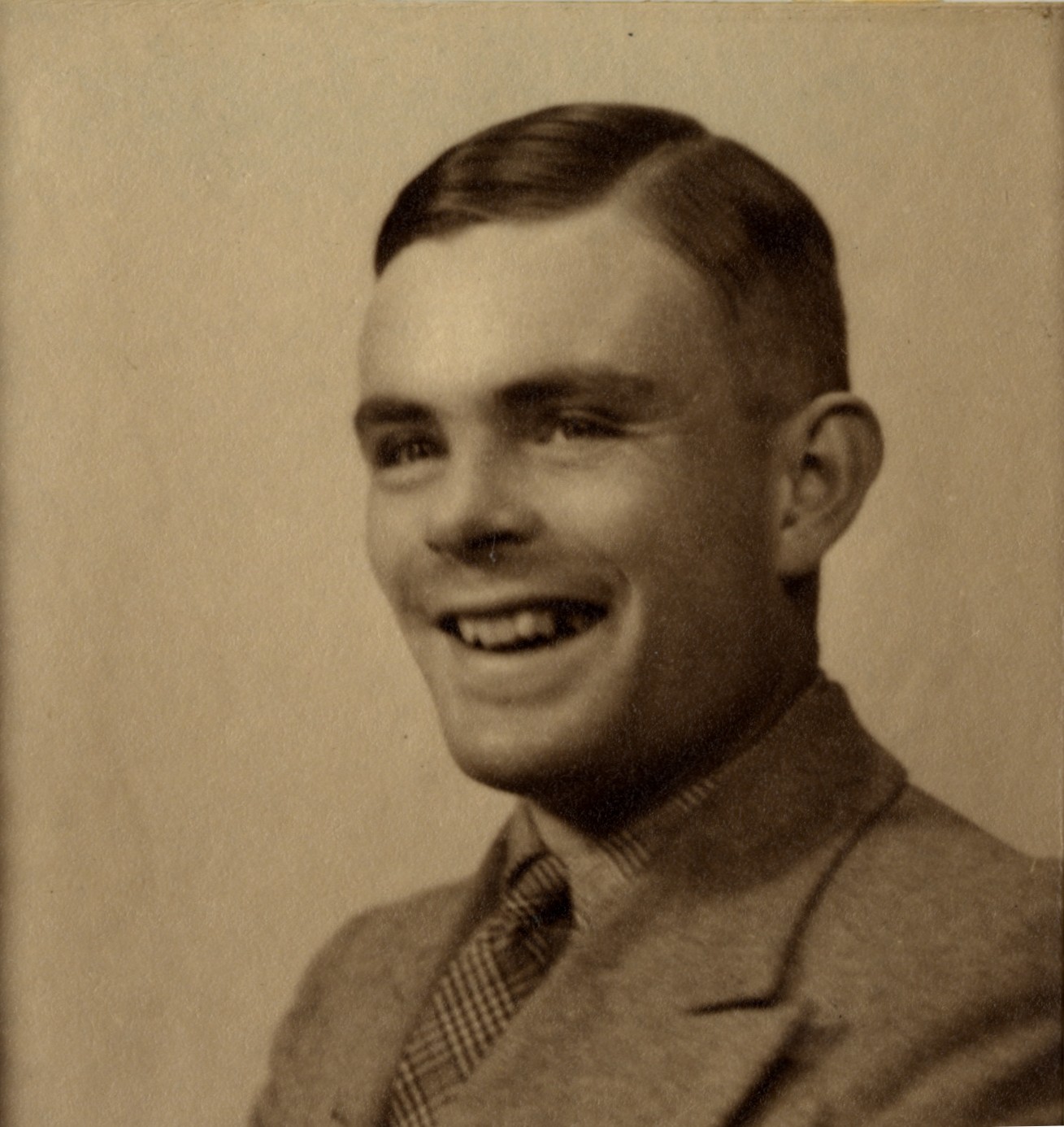 Alan Mathison Turing passport-style photograph [AMT/K/7/11]