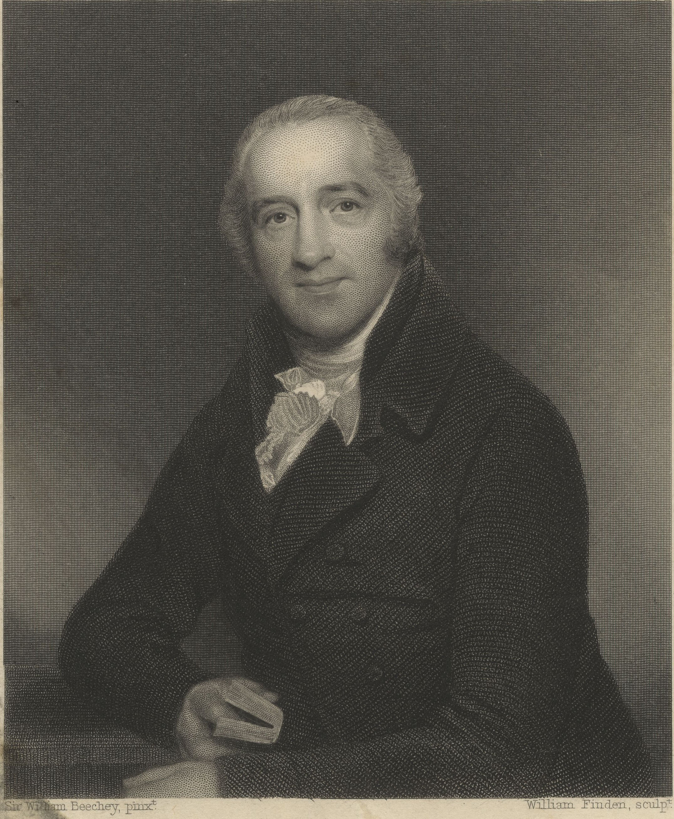 Engraving of Simeon by William Finden after a portrait by Sir William Beechey. (KCAC/1/4/Simeon3)