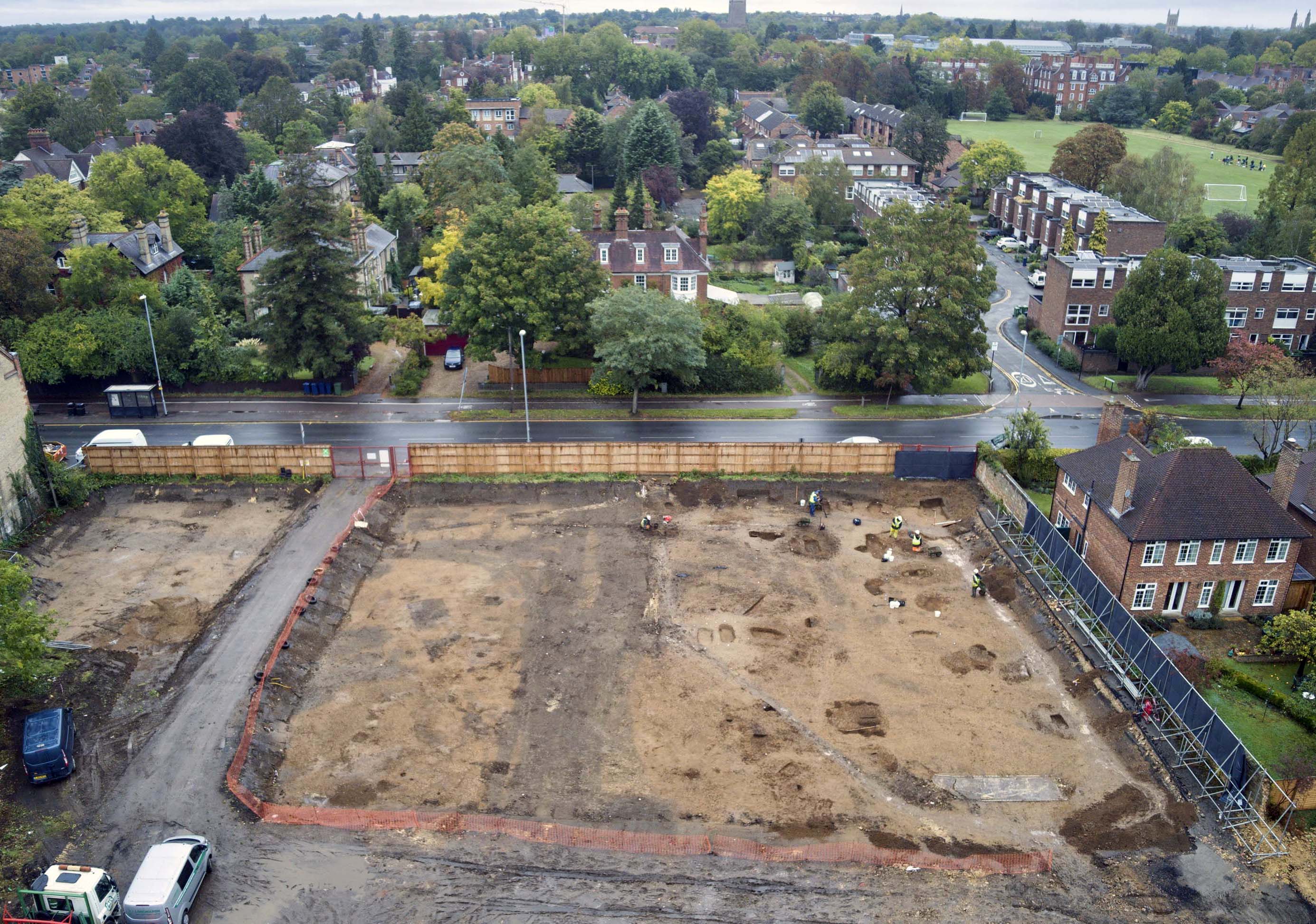 Excavation at Croft Gardens croft_gardens_drone_photo4