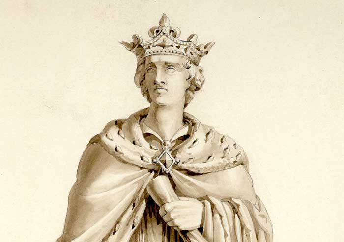EH Baily's design for a monument to Henry VI (1849-50)
