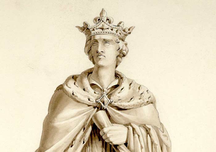 EH Baily's design for a monument to Henry VI (1849-50) EH Baily's design for a monument to Henry VI (1849-50)