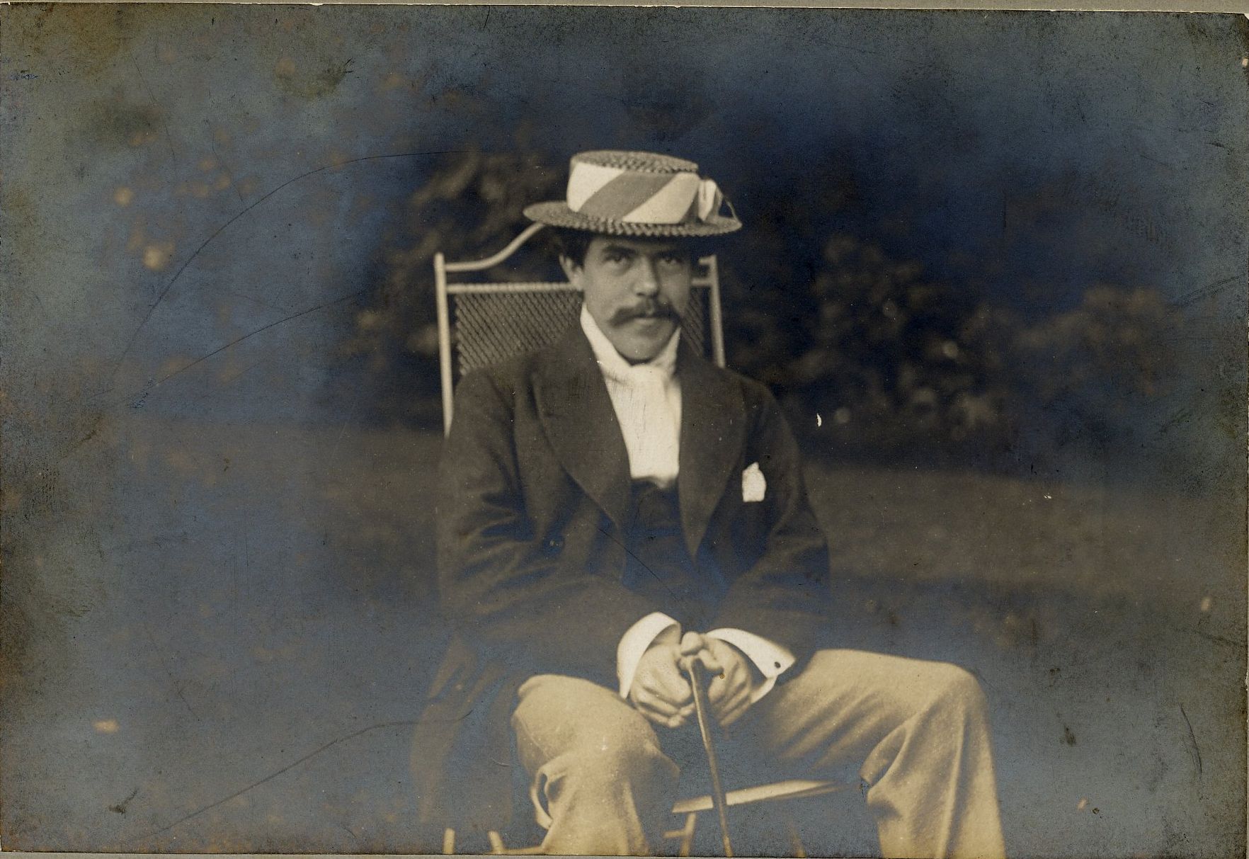 Nathaniel Wedd (1864-1940), a few years before Forster came up. [EMF/27/227]