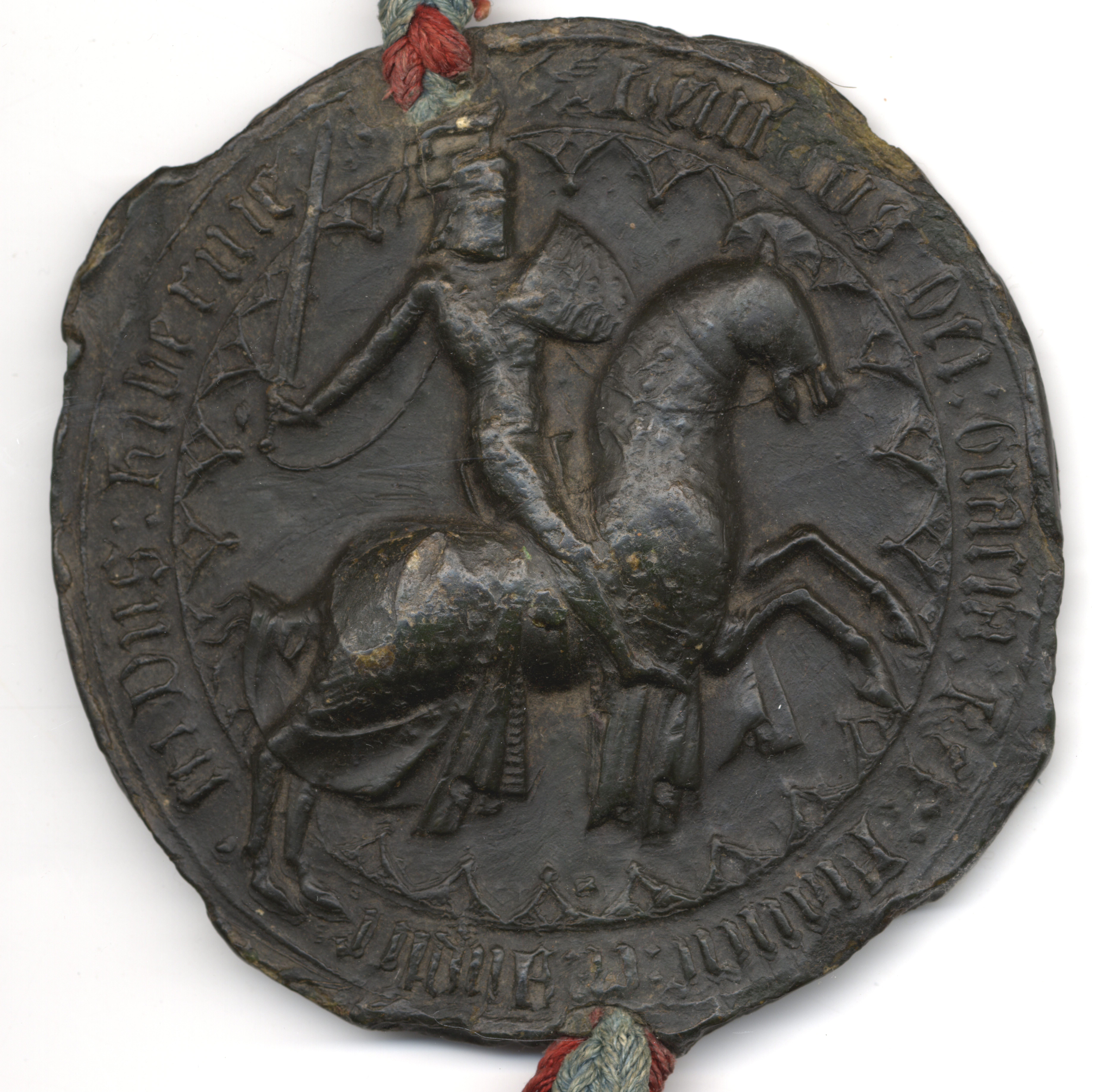 Seal attached to the  Royal Letters Patent of Henry VI, 1442 (KCE/134) 