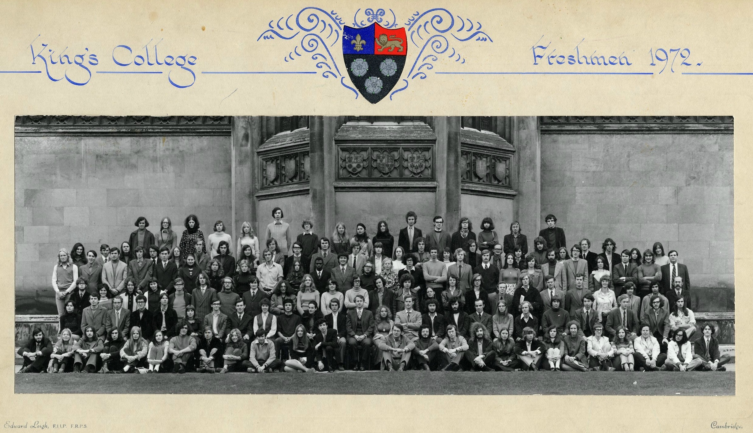 1972 Matriculation Photo