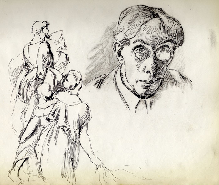 Roger Fry self-portrait (REF/4/8/12)