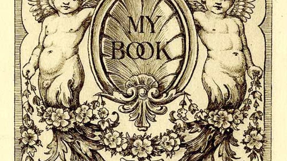 Bookplate of Ethel Rimington Wilson (c. 1905)