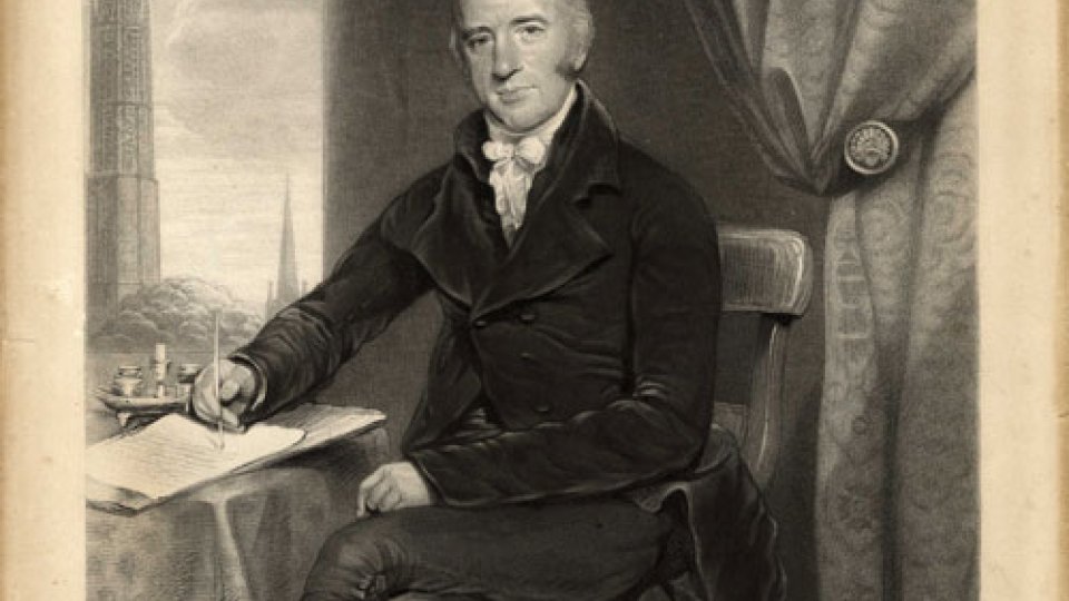 Charles Simeon, former Dean, engraved by William Say after a drawing by John Jackson, 1822 (KCAC/1/4/Simeon/1)