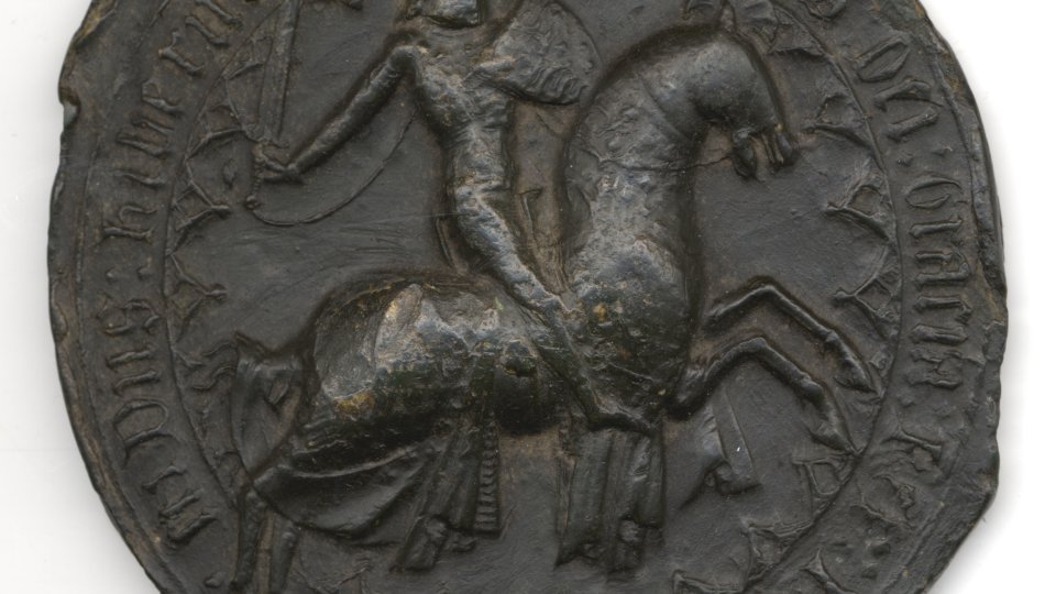 Seal attached to the  Royal Letters Patent of Henry VI, 1442 (KCE/134) 