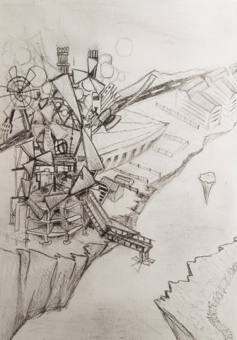 Drawing by Danny Martin 1