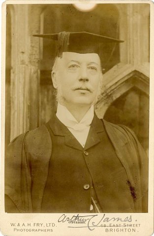 Arthur Coleridge James, KC Fellow 1860 Arthur Coleridge James, KC Fellow 1860