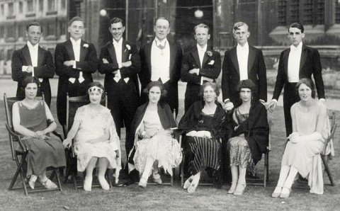 King's May Ball 1925 - the morning after 
