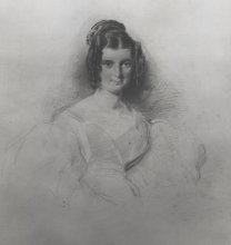 Forster's great-aunt Marianne Thornton in 1830 [EMF/27/947]