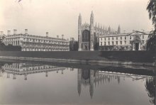 Photograph of King’s College Chapel, the Gibbs’ building and Clare College, by Country Life.