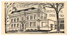 Essex House, Mile End. [Ashbee (1890) ‘Transactions of the Guild & School of Handicraft, vol. I., 1890’, p.28]